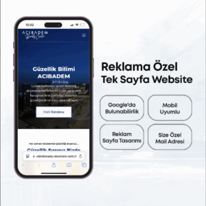 onepage-teksayfalıkreklam